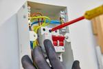 4. Electrical work close up