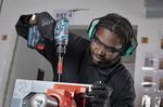 Construction student for Polyteck Apprenticeship news release