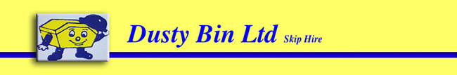 Construction National Housing Dusty Bin logo Construction National Housing Dusty Bin logo