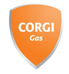 Construction National Housing PRS Plumbing Heating and Electric Corgi Logo Construction National Housing PRS Plumbing Heating and Electric Corgi Logo